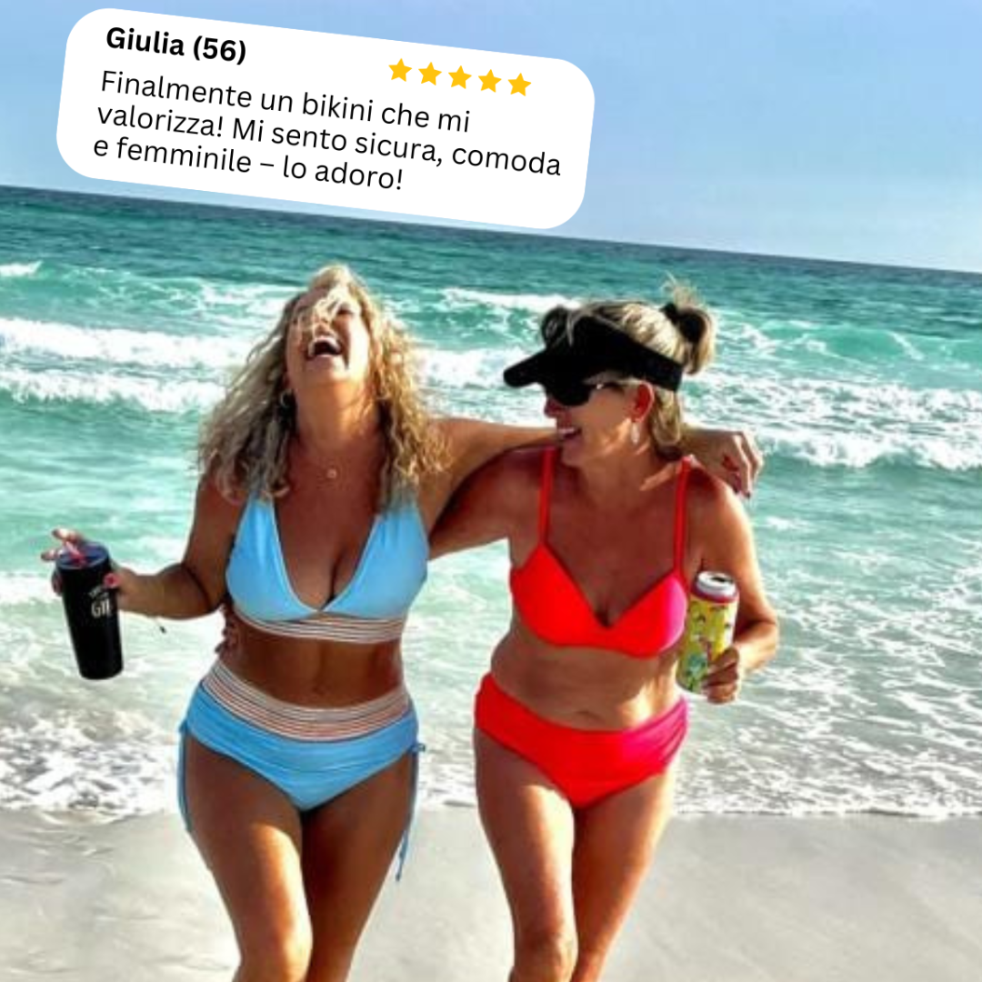 Jasmeen | Bikini elegante a vita alta modellante