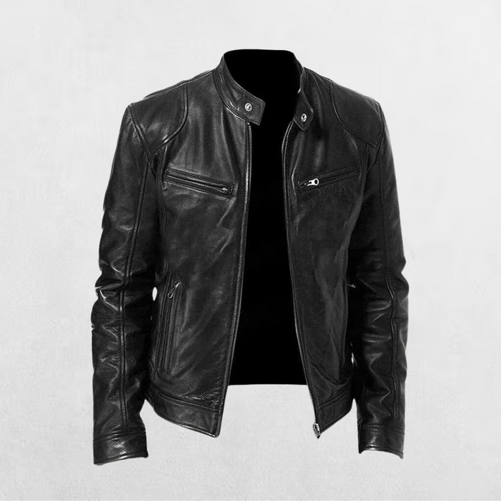 Lazlo - Giacca di pelle casual