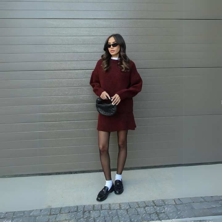 Viviana™ - Set Autunnale in Maglia