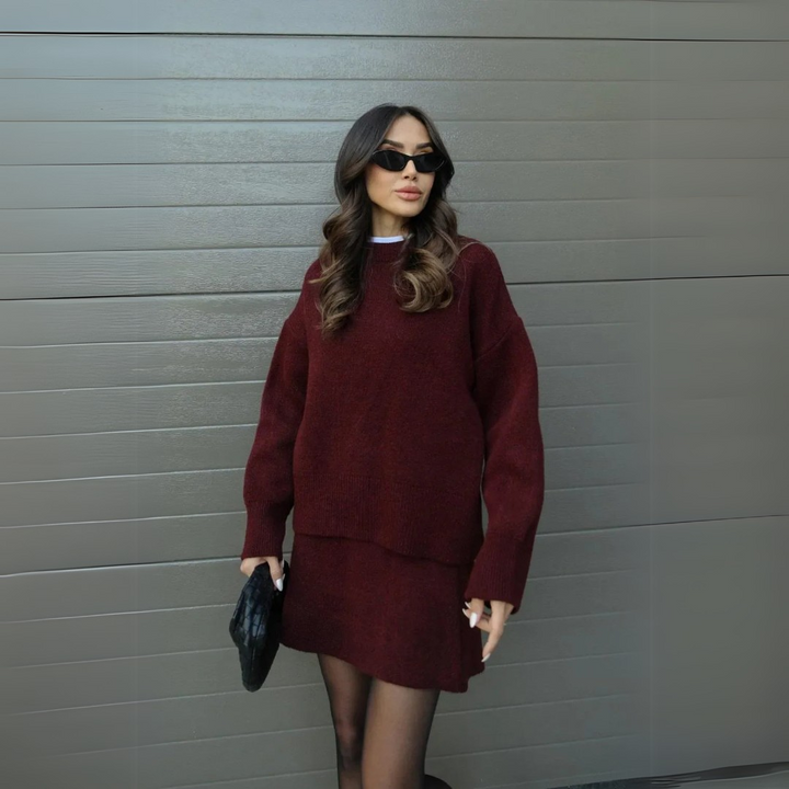 Viviana™ - Set Autunnale in Maglia