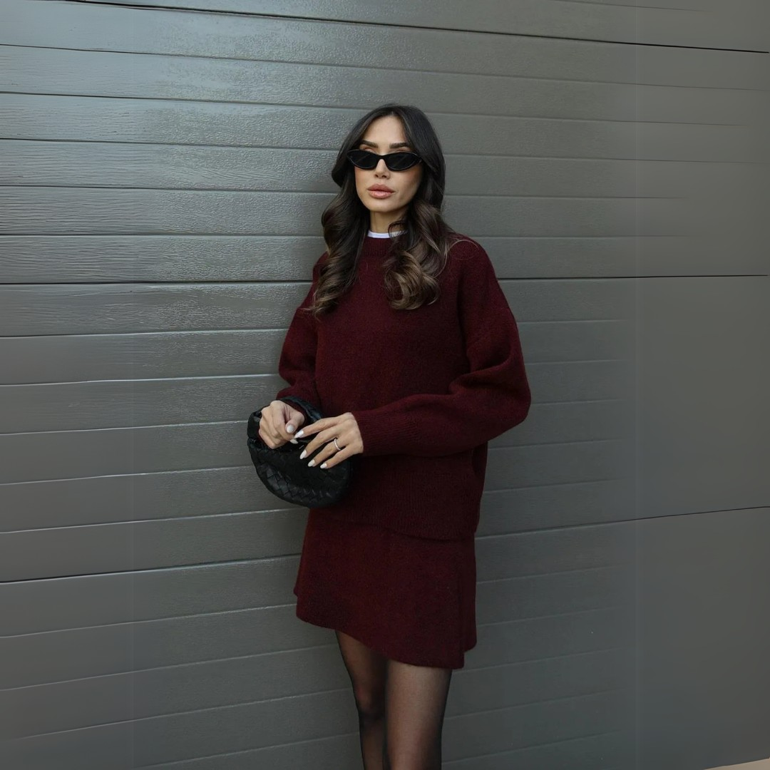 Viviana™ - Set Autunnale in Maglia