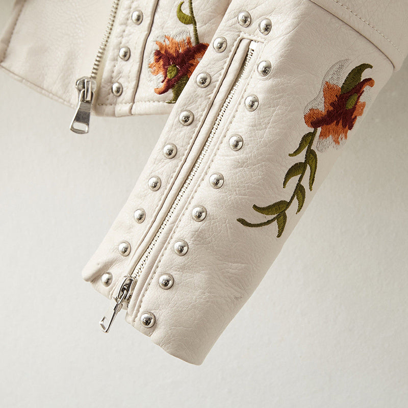 Vanda - Giacca Ricamo Floreale Retrò